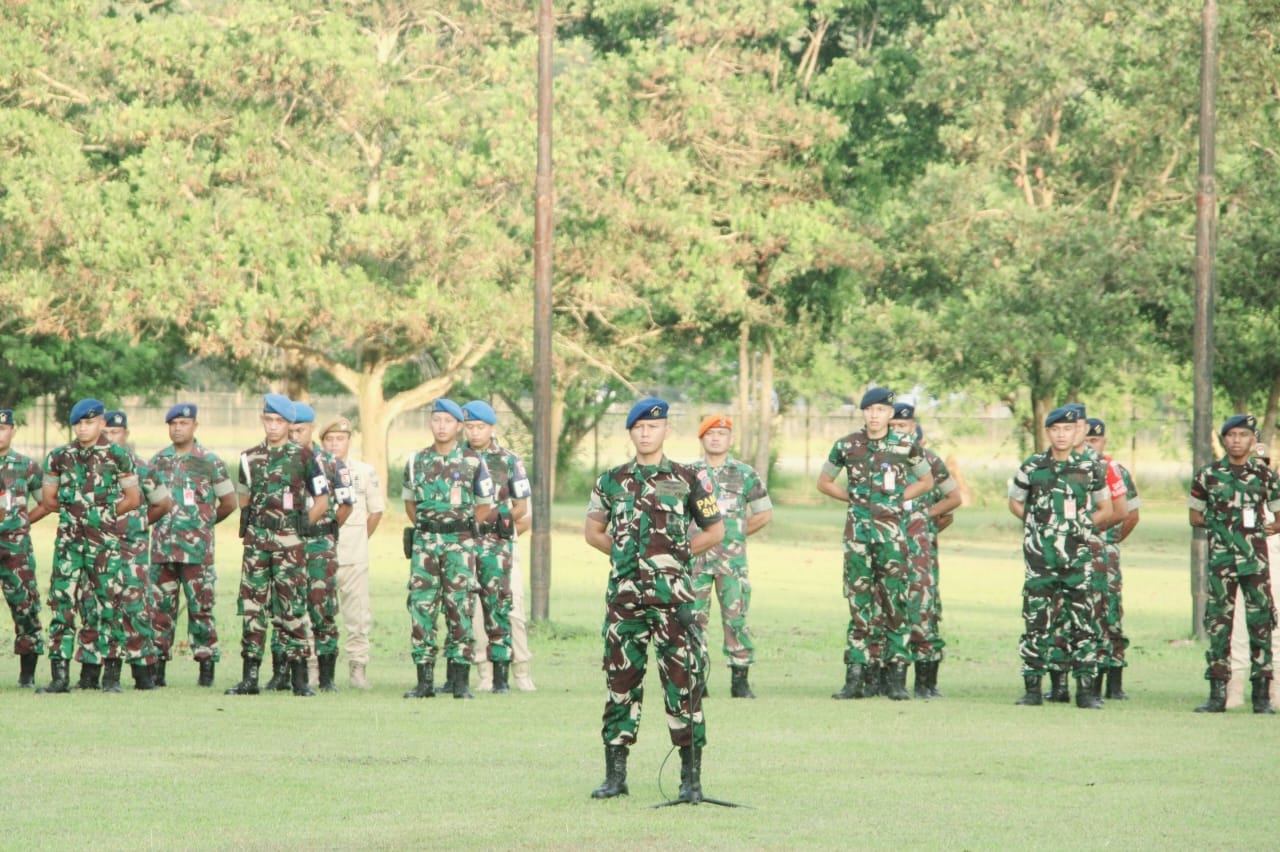 Apel Luar Biasa Tahun Lanud Pattimura Check Kekuatan Prajurit