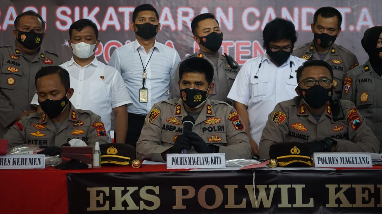 Ops Sikat Jaran Candi 2021 Polres Magelang Kota Ungkap 4 Kasus And 4 Tersangka • Metro Times News 